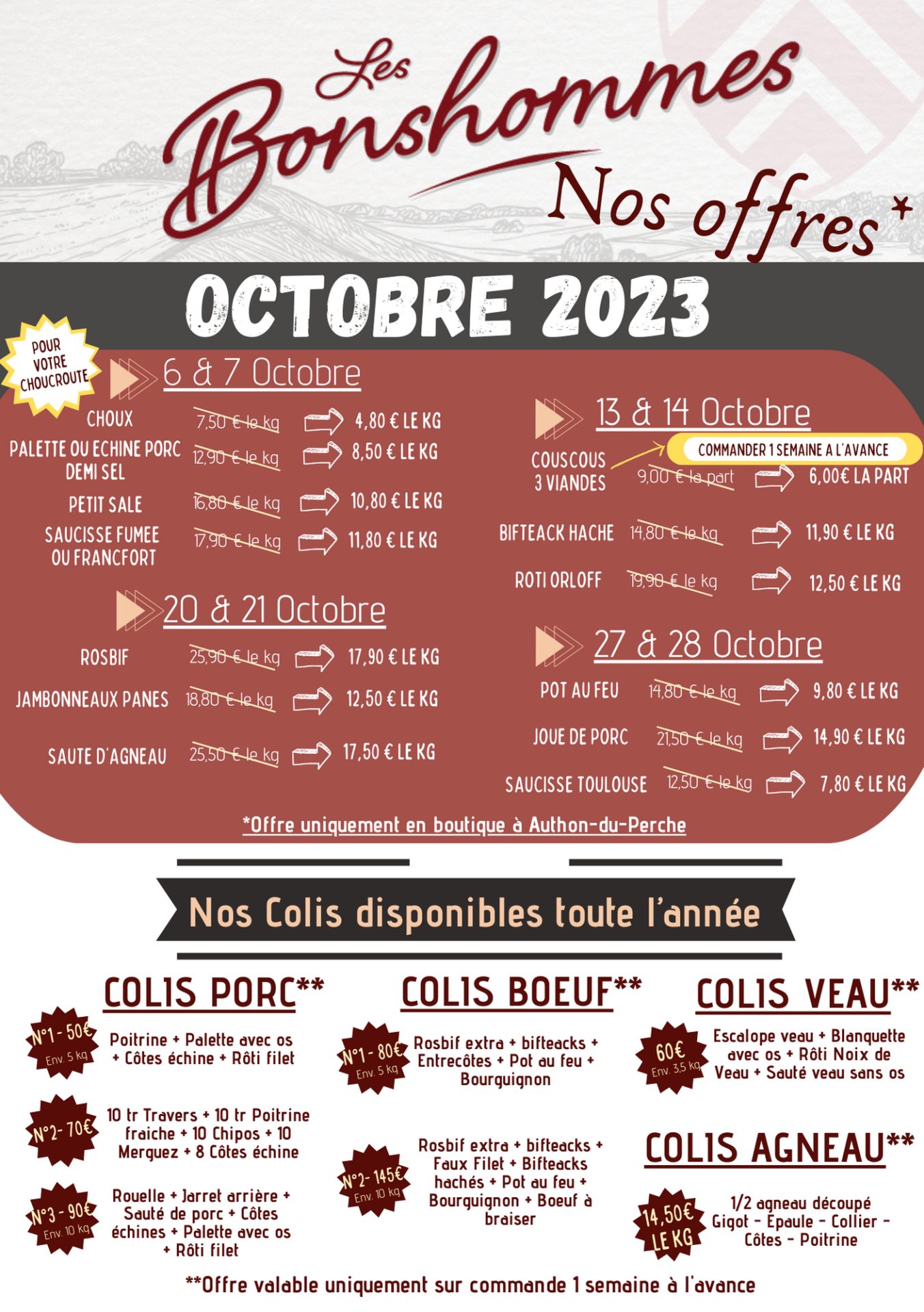 Flyers octobre