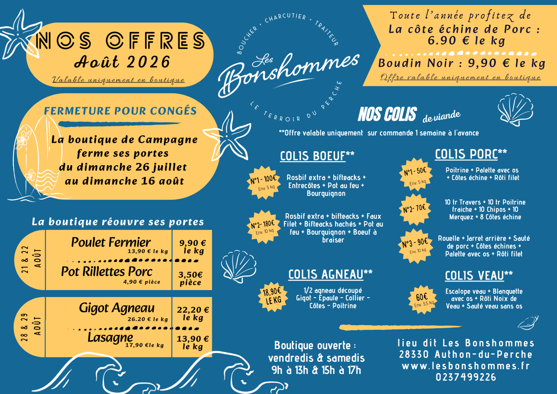 Offre aout 26