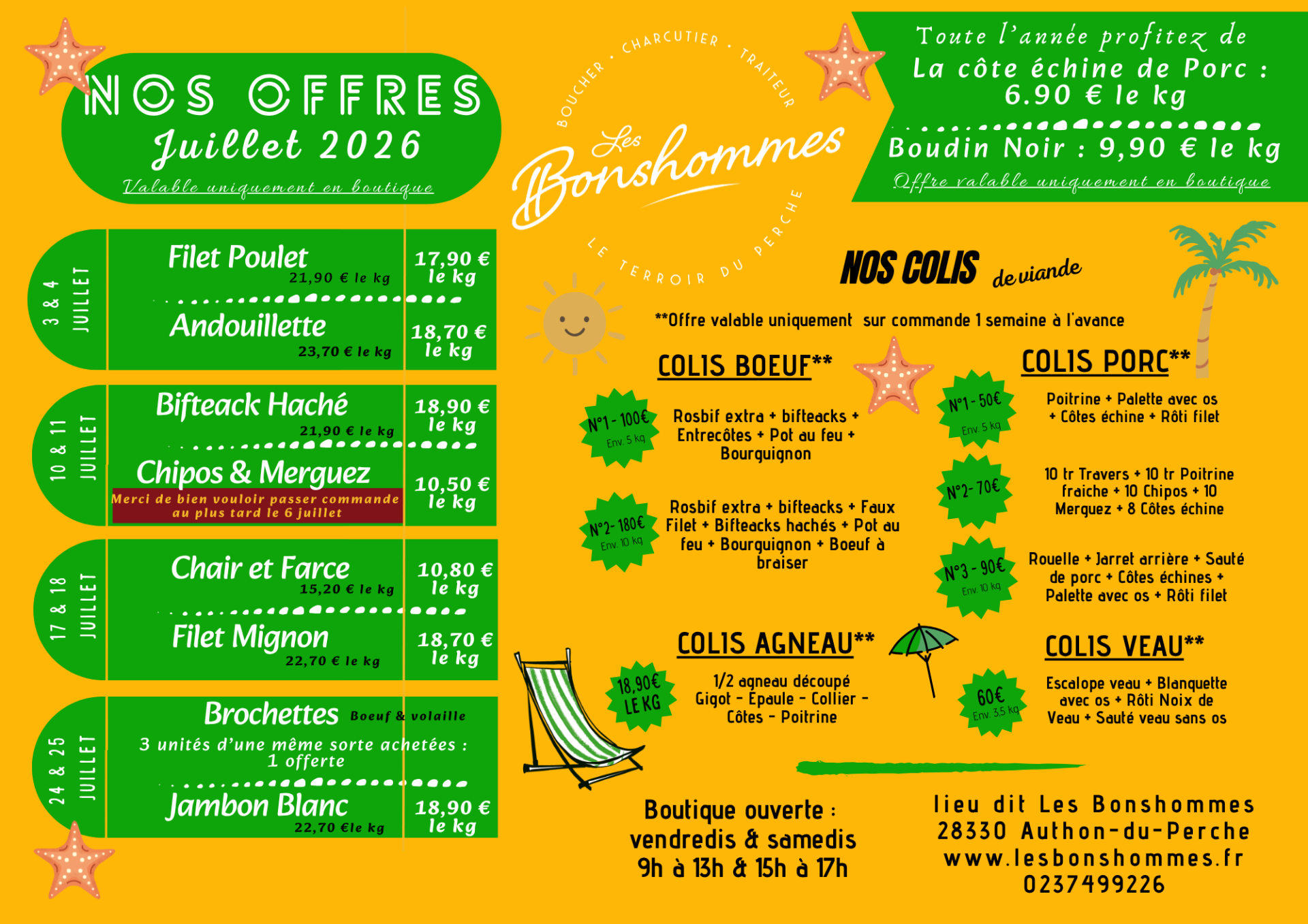 Offre juillet 26